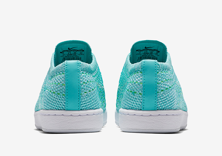 Nike Tennis Classic Flyknit Hyper Turquoise 06