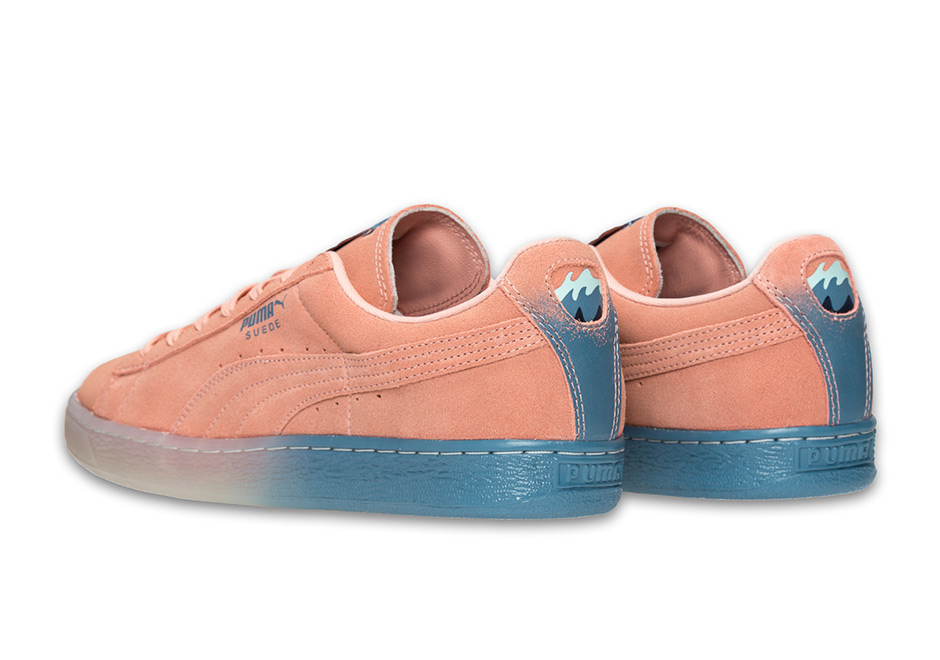 Puma pink store dolphin shoes