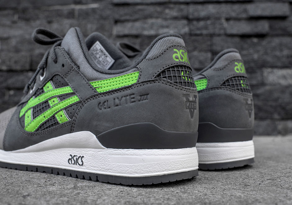 Asics gel lyte iii super cheap green for sale