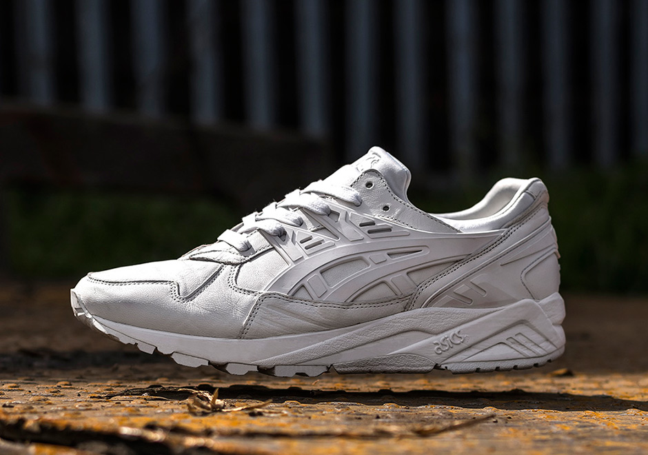 Size? And ASICS Present The GEL-Kayano In White Italian Leather