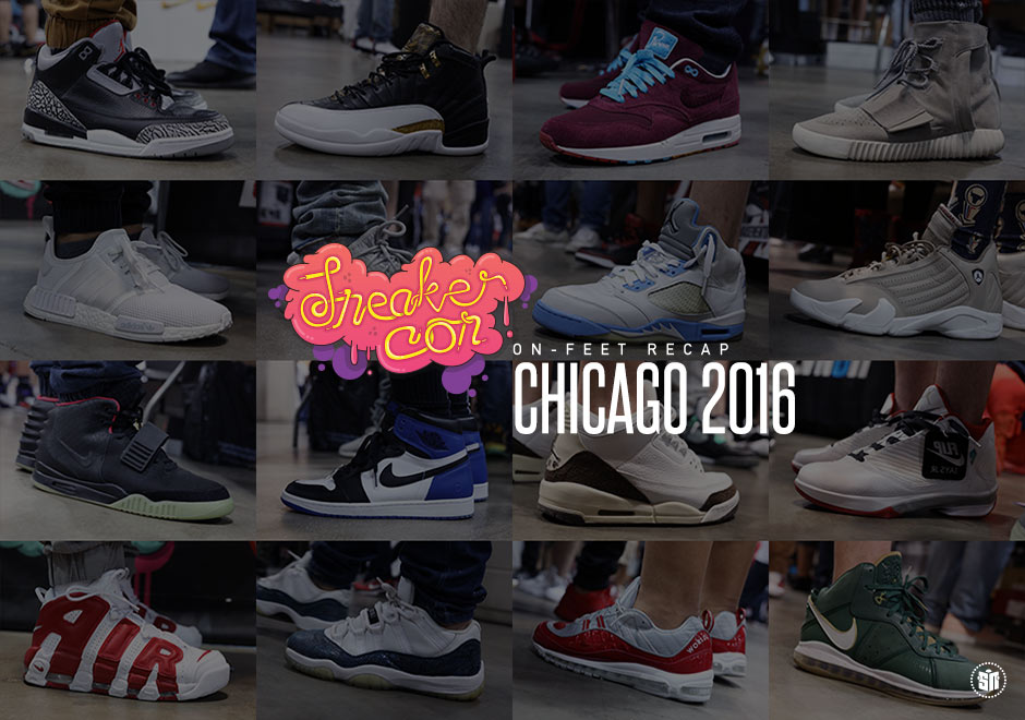 Jordans, Yeezys, NMDs, And More On-Feet At Sneaker Con Chicago
