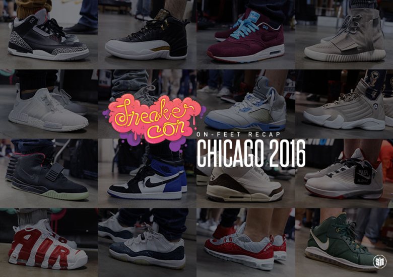 Jordans, Yeezys, NMDs, And More On-Feet At Sneaker Con Chicago
