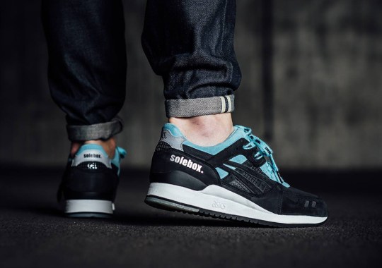 The Solebox x ASICS GEL-Lyte III “Blue Carpenter Bee” Releases This Weekend At Select Stores