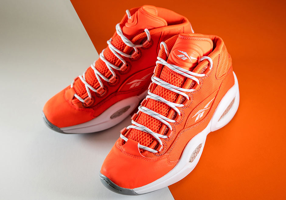 Reebok Question Only Strong Survive Orange Kevlar Available Now 3