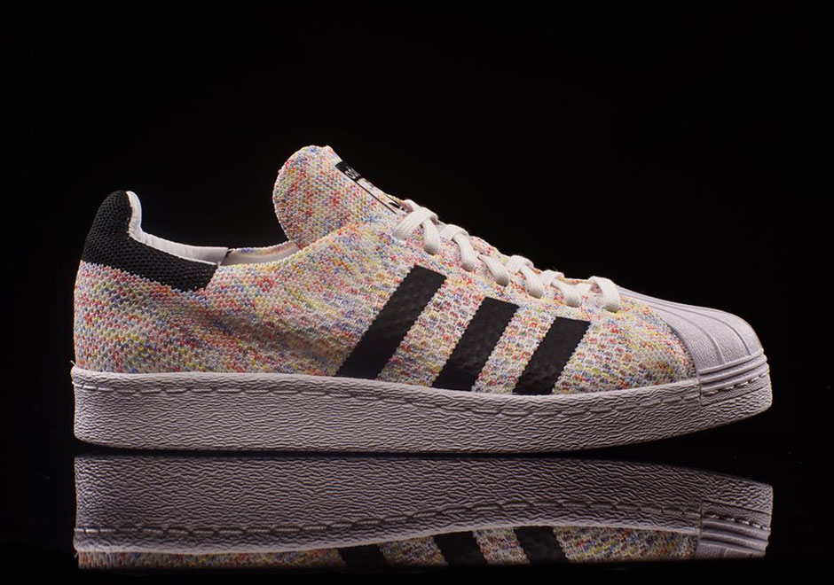 adidas superstar primeknit multicolor