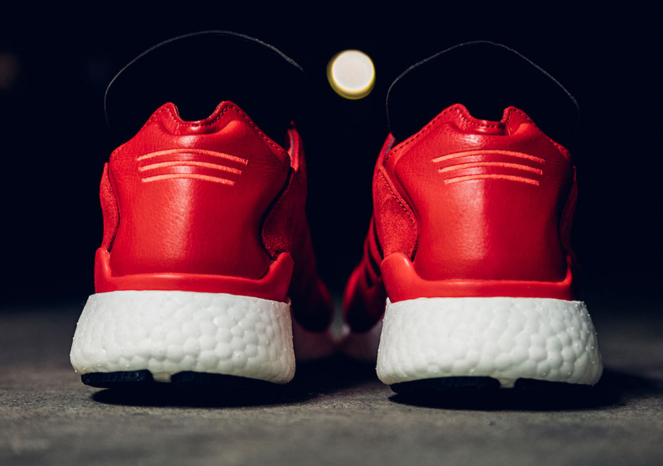 Adidas Busenitz Pure Boost Red Suede 4
