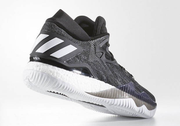Adidas Crazylgiht Boost 2016 Black White 2