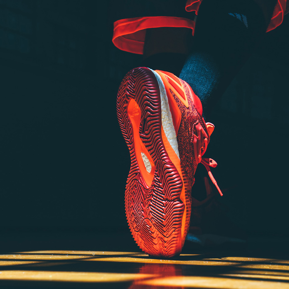 Adidas Crazylight Boost 2016 Red 1