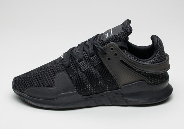 Adidas Eqt Support Adv Triple Black | Sneakernews.Com