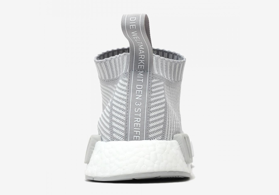 Adidas Nmd City Sock White Grey 02