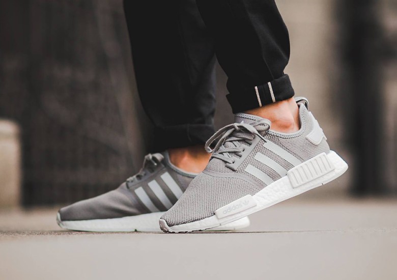 On-Foot Look At The adidas NMD R1 “Light Solid Grey”