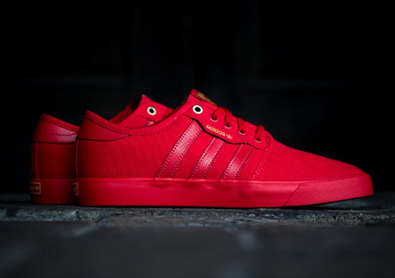 adidas Skateboarding’s Seeley Model Goes All-Red