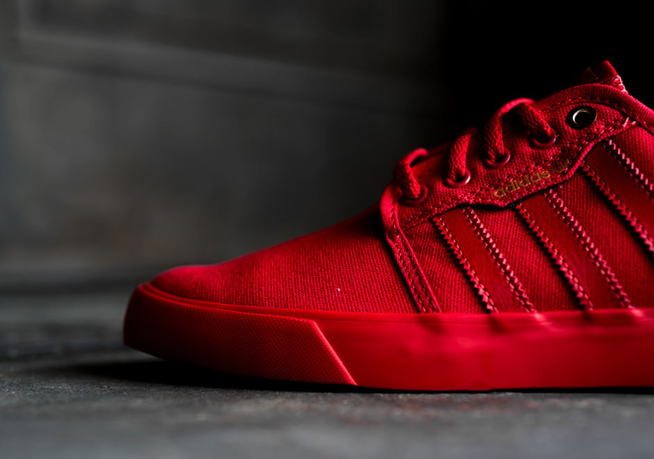Adidas Seeley Scarlet All Red 2