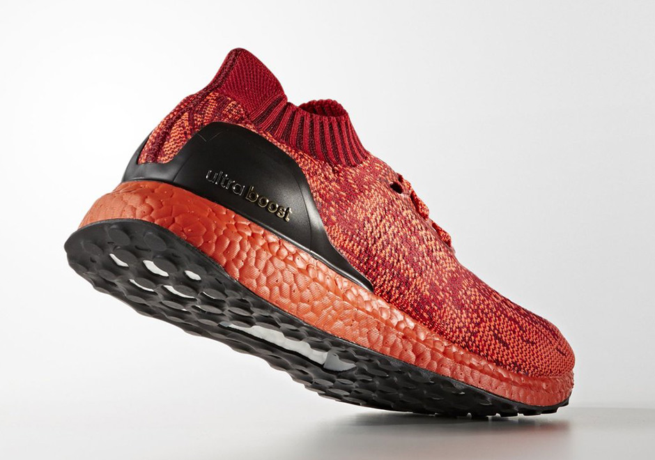 ultra boost uncaged red