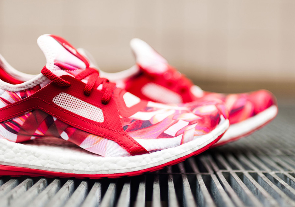 Adidas Wmns Pure Boost X Power Red 06