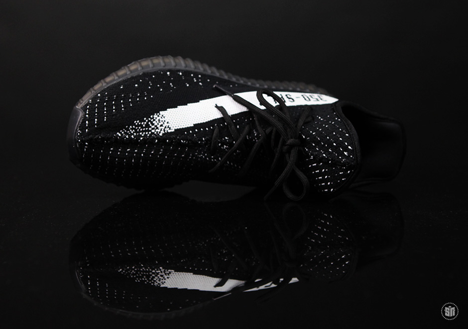 Adidas Yeezy Boost 550 Black White 10