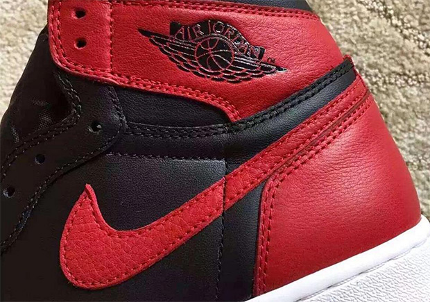 2016 air jordan 1 bred