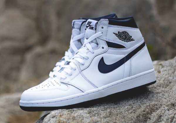 Air Jordan 1 High Metallic Navy 555088-106 | SneakerNews.com