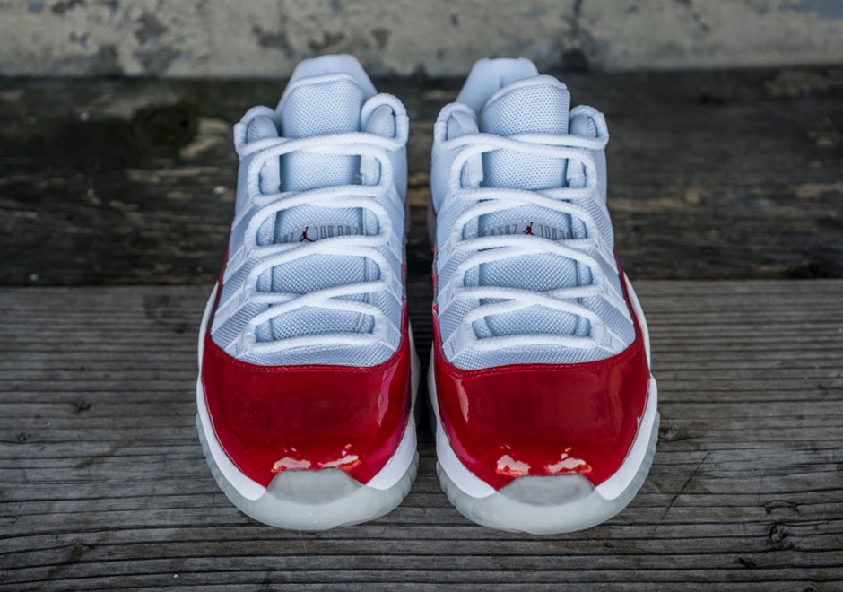 Air Jordan 11 Low Navy Gum White Red Release Reminder 8