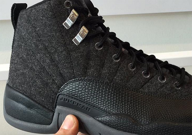 Air Jordan 12 Wool Black