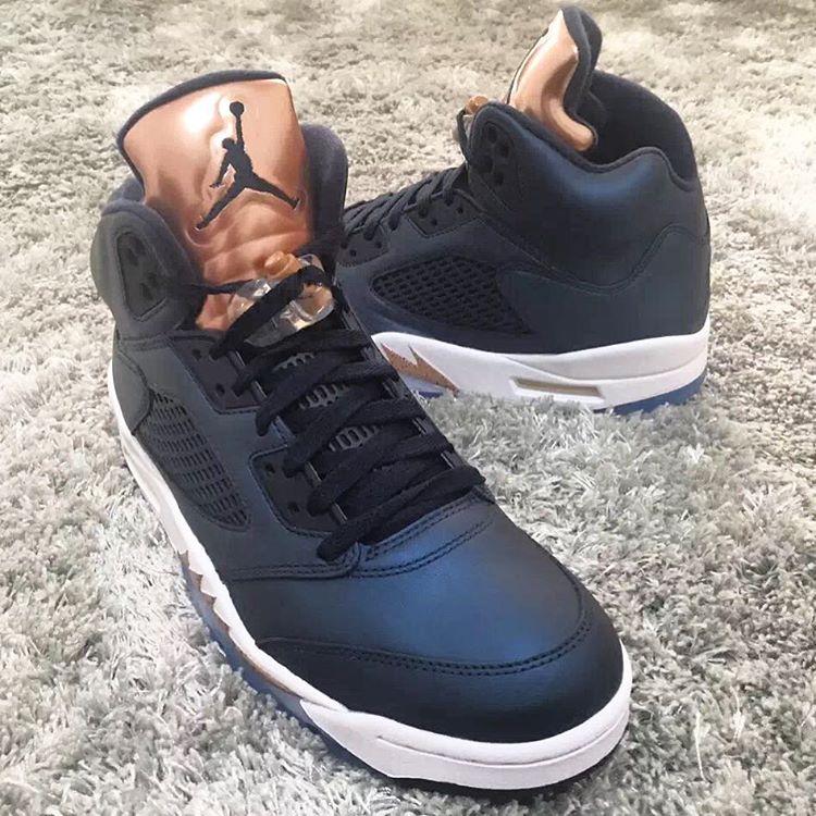 Air Jordan 5 Bronze Tongue Details 03