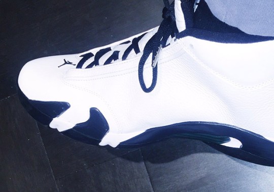 Marcus Jordan Gives An On-Feet Preview Of The Air Jordan 14 “Oxidized”
