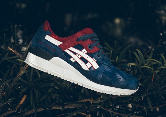 Indian Ink And Maroon Pair Up On The ASICS GEL-Lyte III
