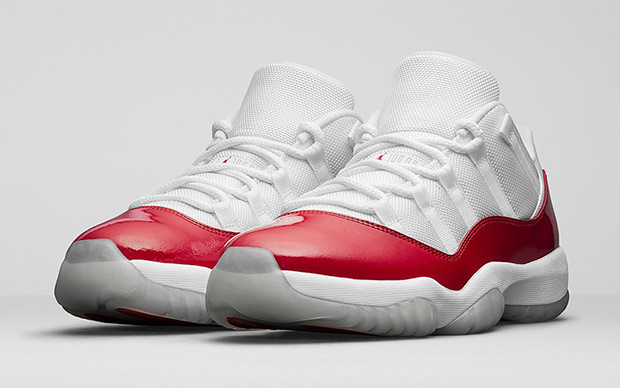 jordan Womens 11 Low White Red Europe Release June 18