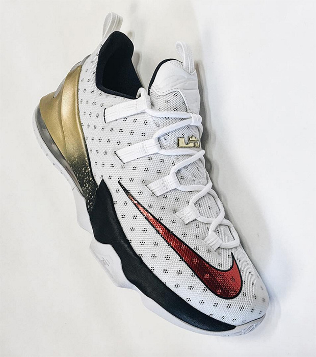 Lebron 13 Low Usa Detailed Look 1