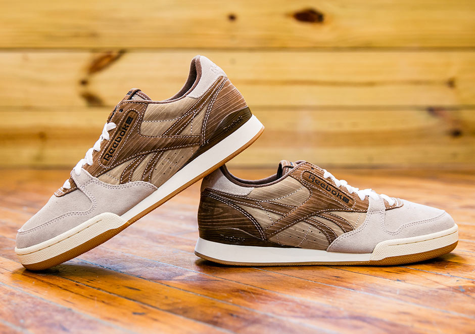 The "Wooden" mita x Reebok Phase 1 Pro Collab Is Available Now