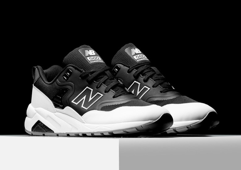 The Re-engineered New Balance 580 Gets A “Tuxedo” Colorway