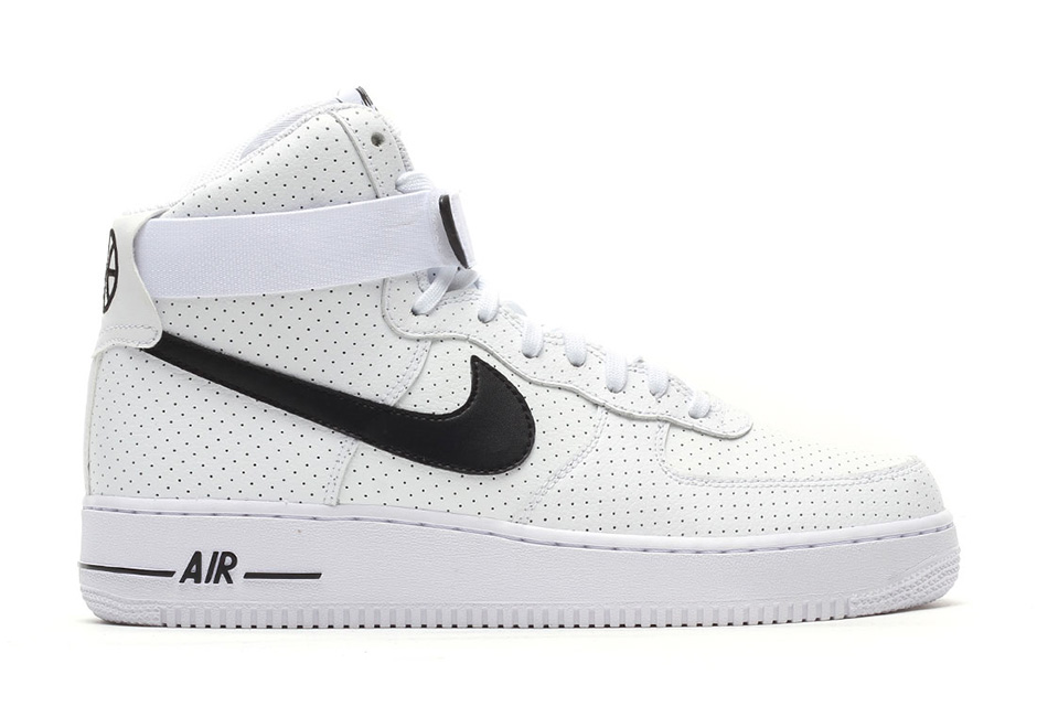 Nike Air Force 1 High White Perforated