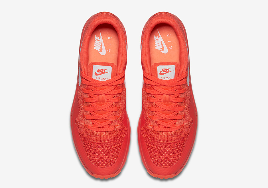 Nike Air Max 1 Ultra Flyknit Bright Crimson 04