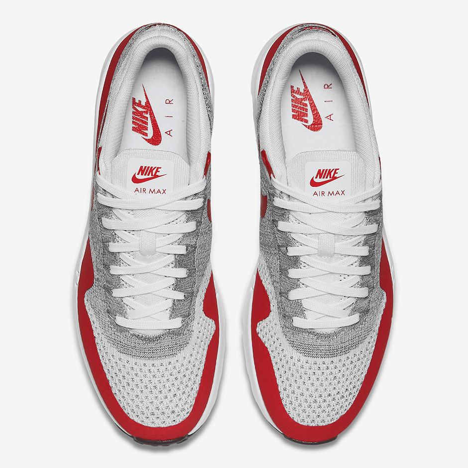 Nike Air Max 1 Ultra Flyknit Sport Red 5