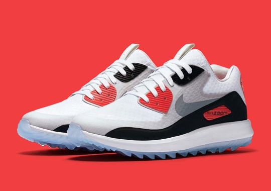 The Nike Air Max 90 Golf Shoe Goes Classic Infrared