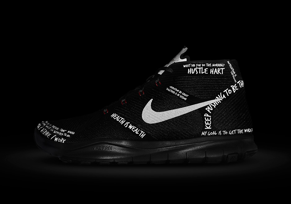 nike shoes with words