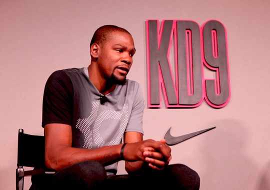 Kevin Durant Talks New Shoes, Free Agency, The Playoffs, And More At Nike KD 9 Launch