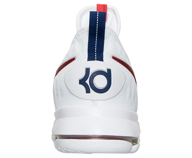 Nike Kd 9 Usa White Red Blue 5