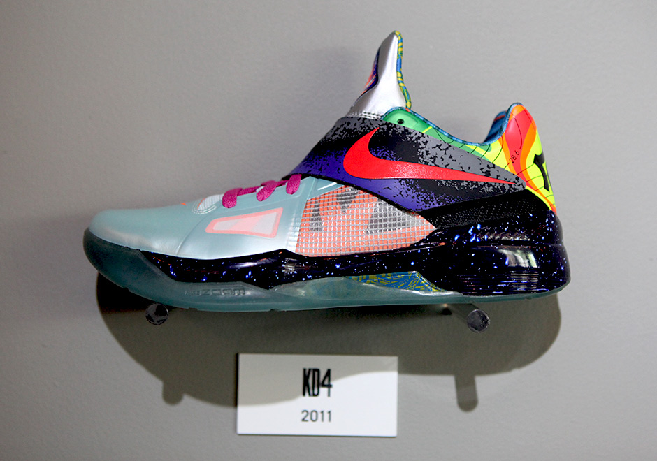 Nike Shows Unreleased Colorways In KD Shoe Legacy Display