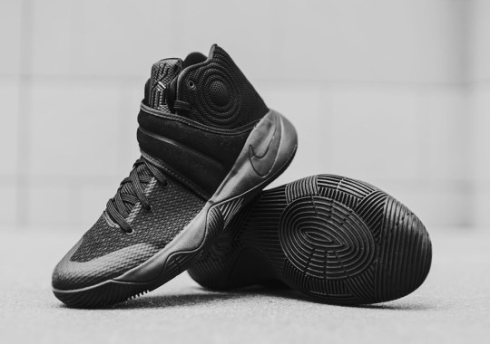 “Triple Black” Nike Kyrie 2 Sneakers Release This Weekend
