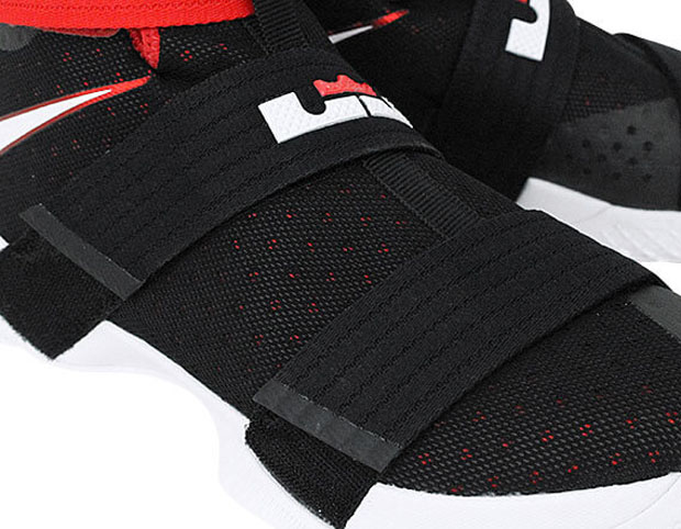 Nike LeBron Soldier 10 Bred 844374-016 | SneakerNews.com