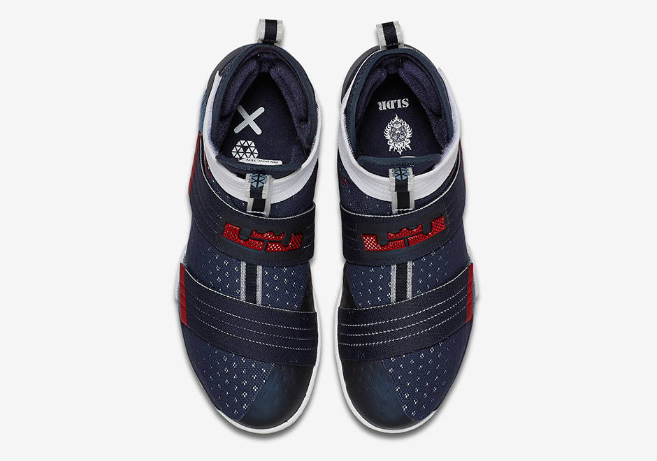 Nike Lebron Soldier 10 Usa Olympic Official Photos 04