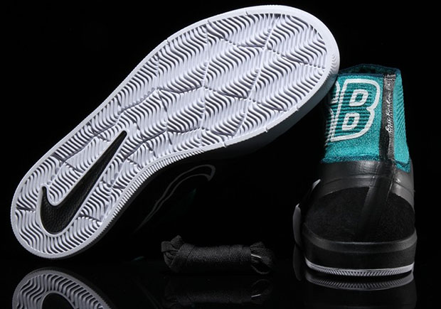 Nike Sb Koston 3 Hyperfeel Black Teal 5