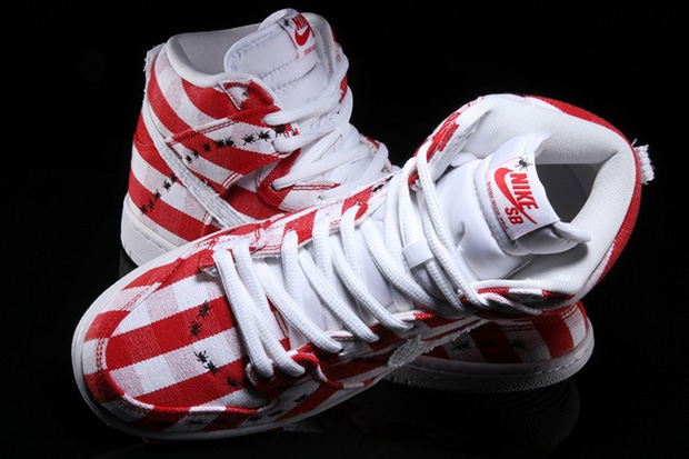 Nike Sb Dunk High Prm Picnic Ants 04