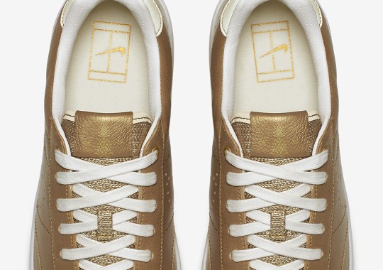 Nike Releases Two Golden Tennis Classic Ultras Inspired By Wimbledon