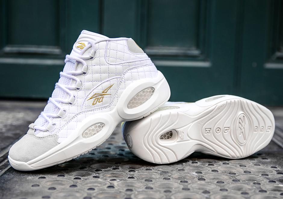Reebok Question White Gold White Party Available 2