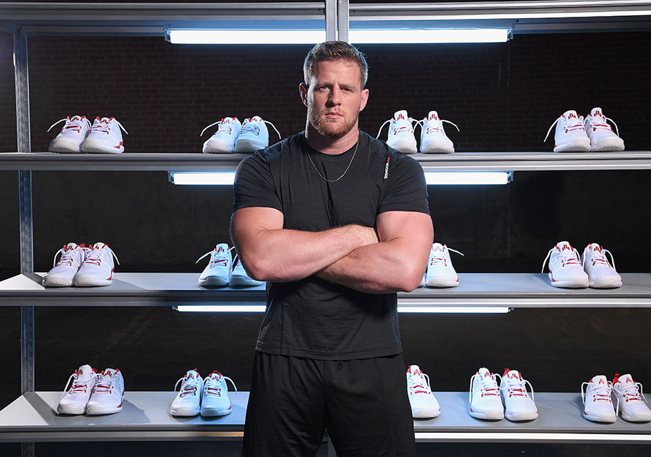 Cardinals' J.J. Watt, Reebok Unveil 'JJ IV Valor' Sneaker Honoring