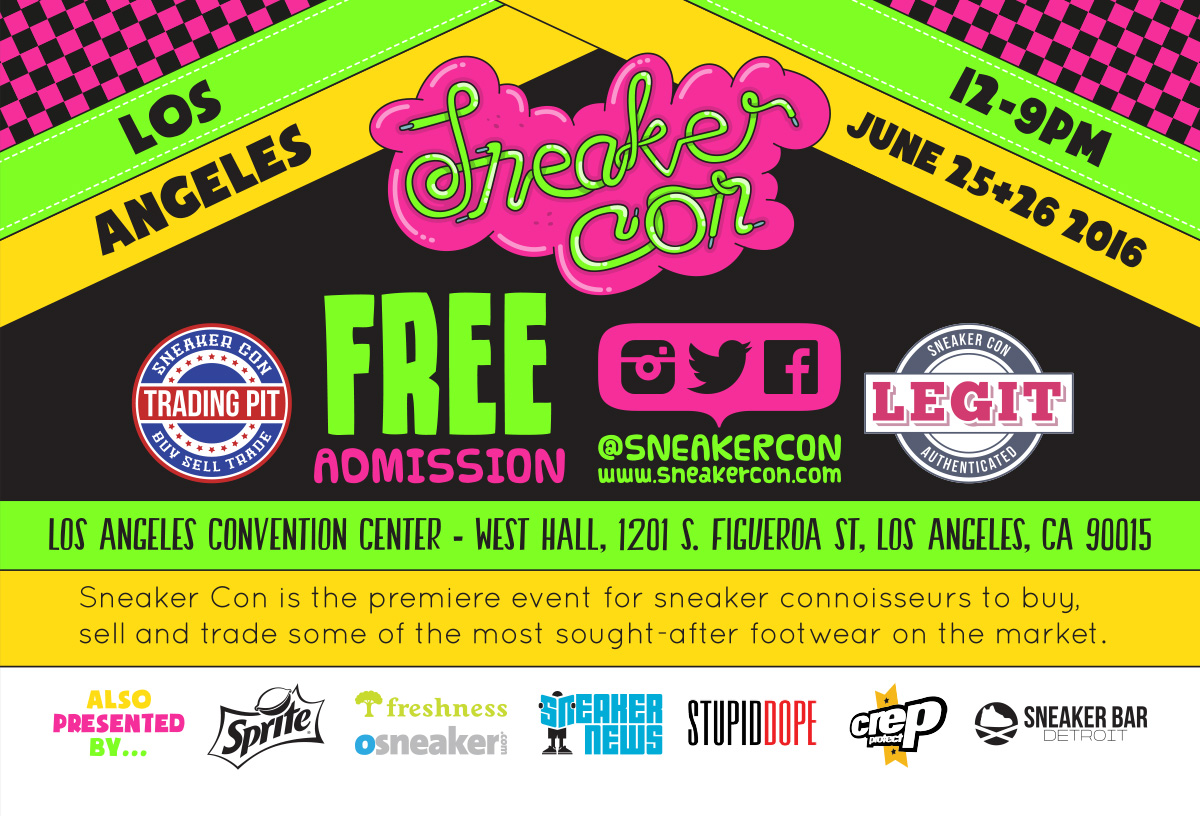 Sneakercon La 2016 Back
