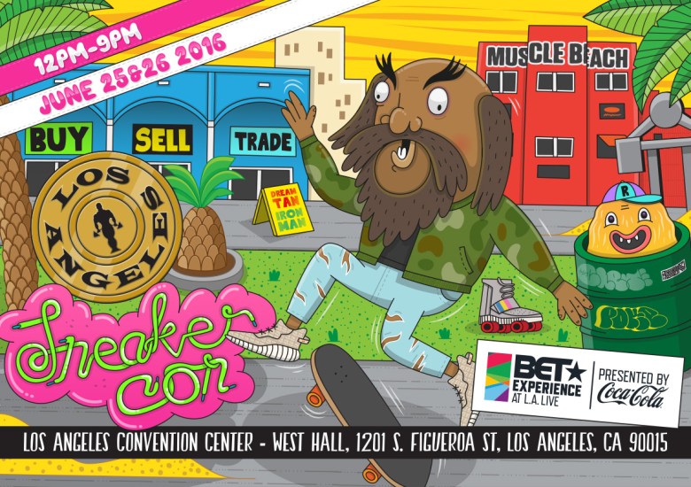 Sneaker Con Teams Up With BET In Los Angeles For Free Weekend Event
