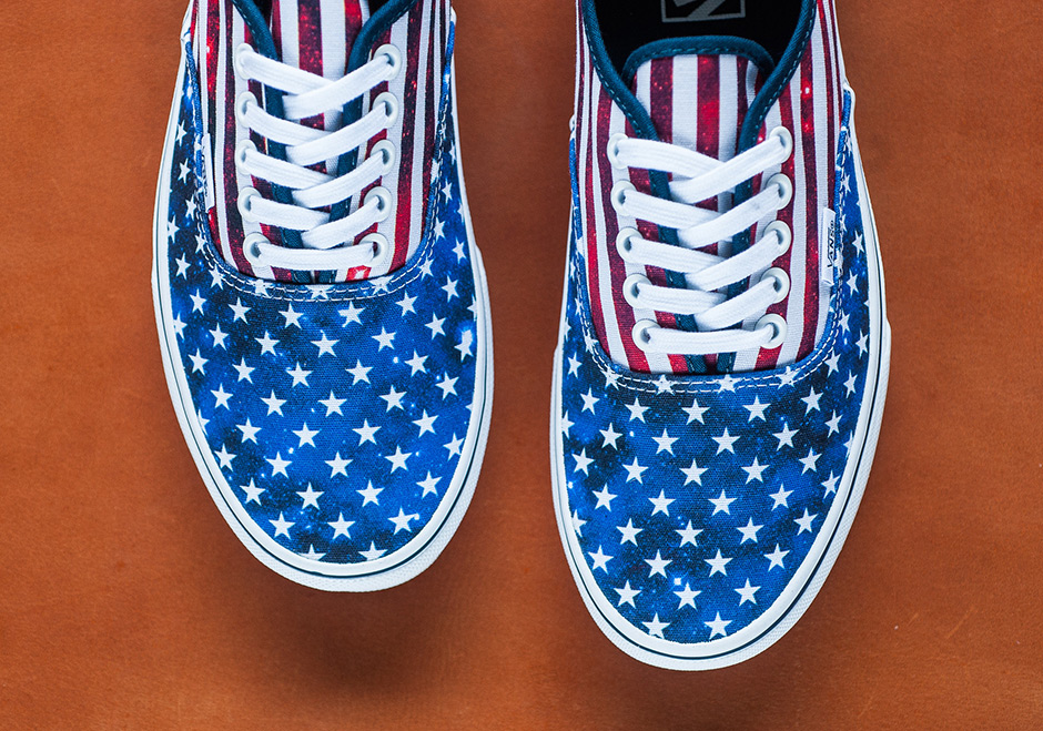 Celebrate America With The Vans Authentic Inspired By The Nation's Flag